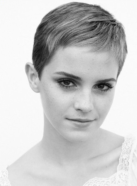 emma watson short hair pictures. EMMA Watson is delighted with